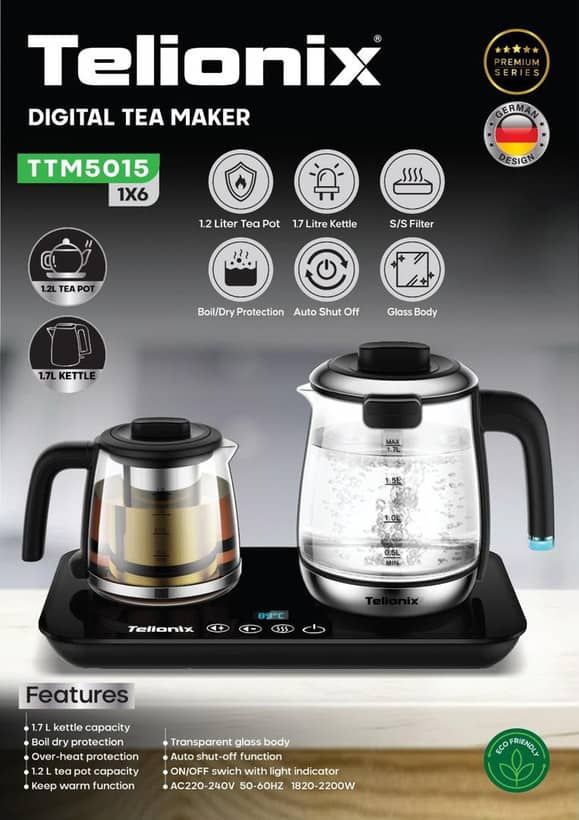 چای ساز دیجیتال تلیونیکس مدل Telionix TTM5015 Digital Tea Maker