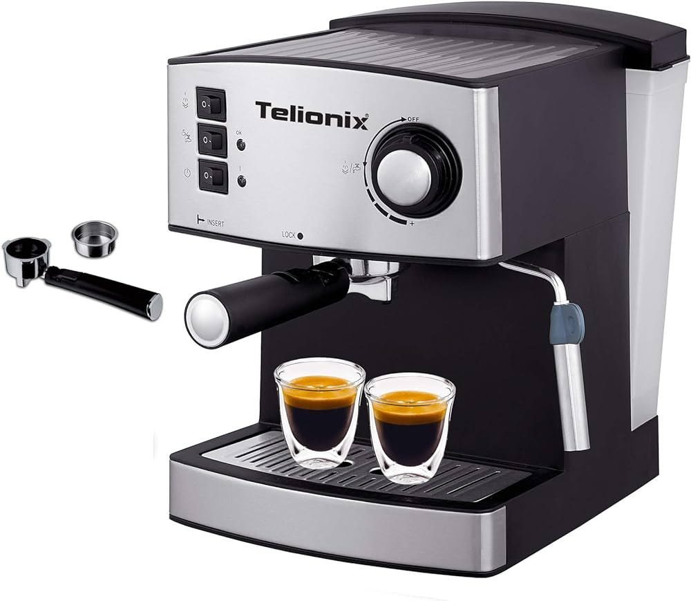 اسپرسوساز تلیونیکس مدل 5130 ظرفیت ۱.۶ لیتر ۲۰ بار