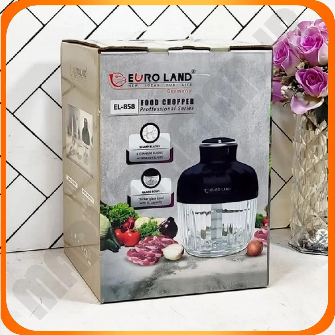 EL-858 خردکن 2لیتر تیغه طلایی یورولند