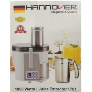آبمیوه گیر 1800 وات هانوور مدل JE-1781