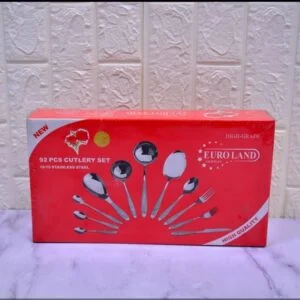 سرویس قاشق چنگال ۹۲ پارچه یورولند با طرح گل میخک