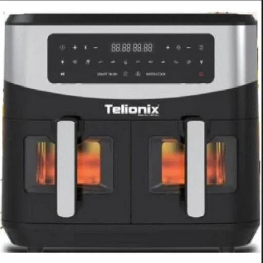 سرخ کن بدون روغن دو قلو telionix مدل 4406