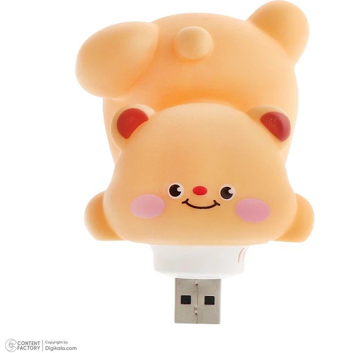 چراغ خواب USB مدل USB Voice light طرح خرس