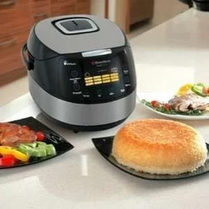 پلوپز و مولتی کوکر همیلتون مدل RH191 ظرفیت ۶ لیتر استیل چند کاره