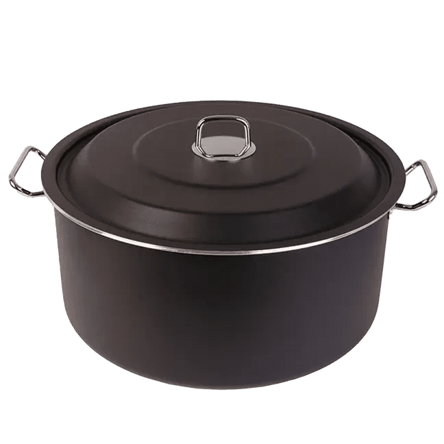 قابلمه 50 کششی مشکی طوسی تکنو