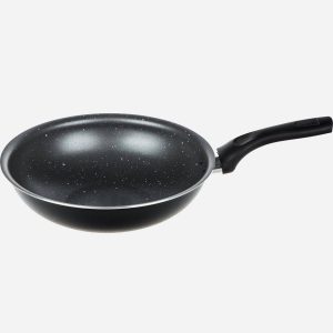 تابه وک پوشش گرانیت تک دسته سایز 28 تکنو ظرف