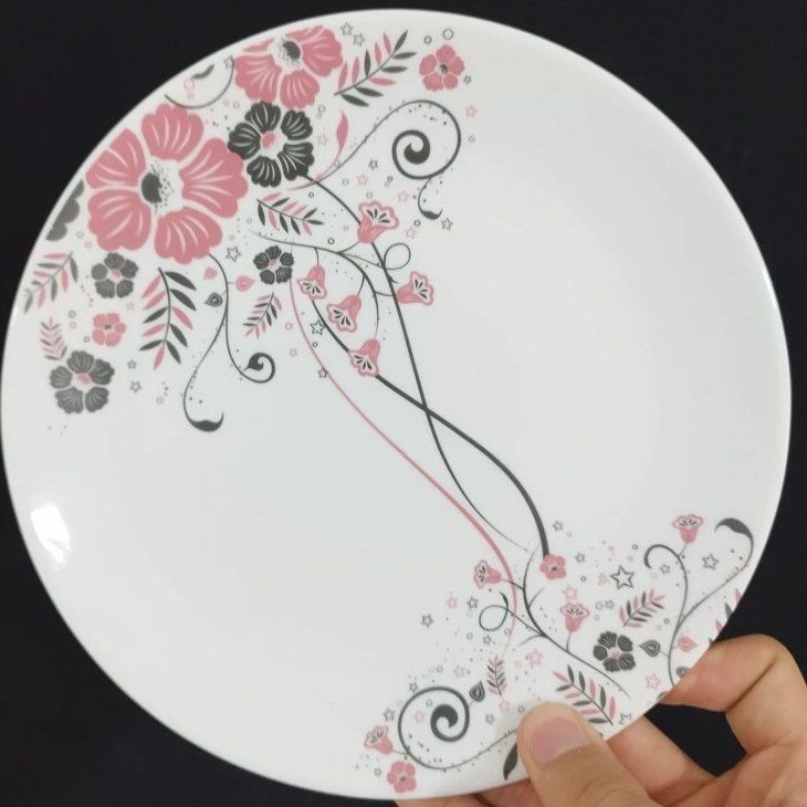 سرویس آرکوپال 25 پارچه گرد مدل پالیز صورتی ارسال رایگان